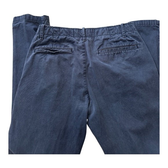 GAP Men's Lived in Slim Dark Blue Chinos - Picture 2 of 4